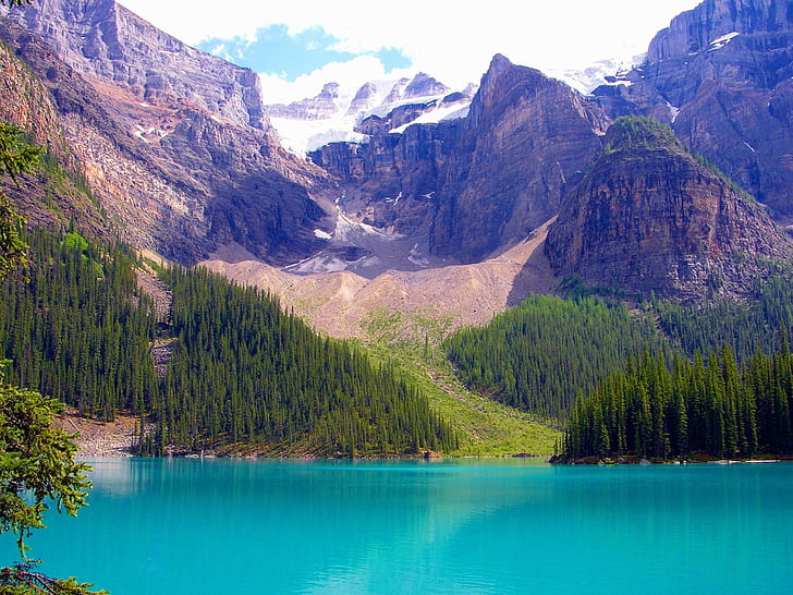 A picture of the Rocky Mountains near Banff